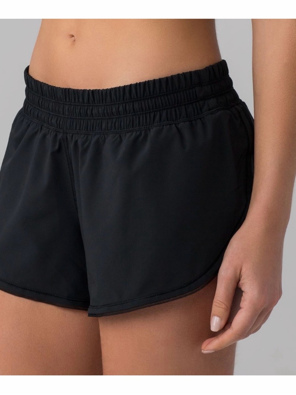 Lululemon Seek the Heat II 2.5” Black Short